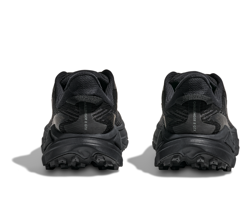 Hoka Challenger 8 Gore-Tex Womens in Black/Carbon Black-6