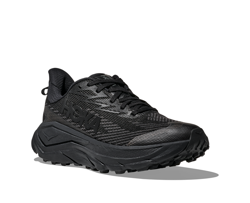 Hoka Challenger 8 Gore-Tex Womens in Black/Carbon Black-5