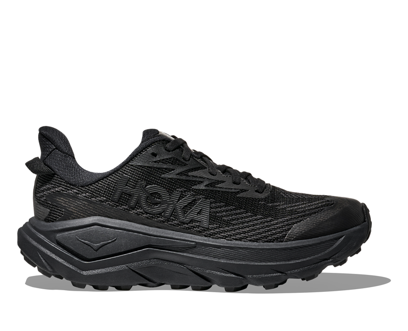 Hoka Challenger 8 Gore-Tex Womens in Black/Carbon Black