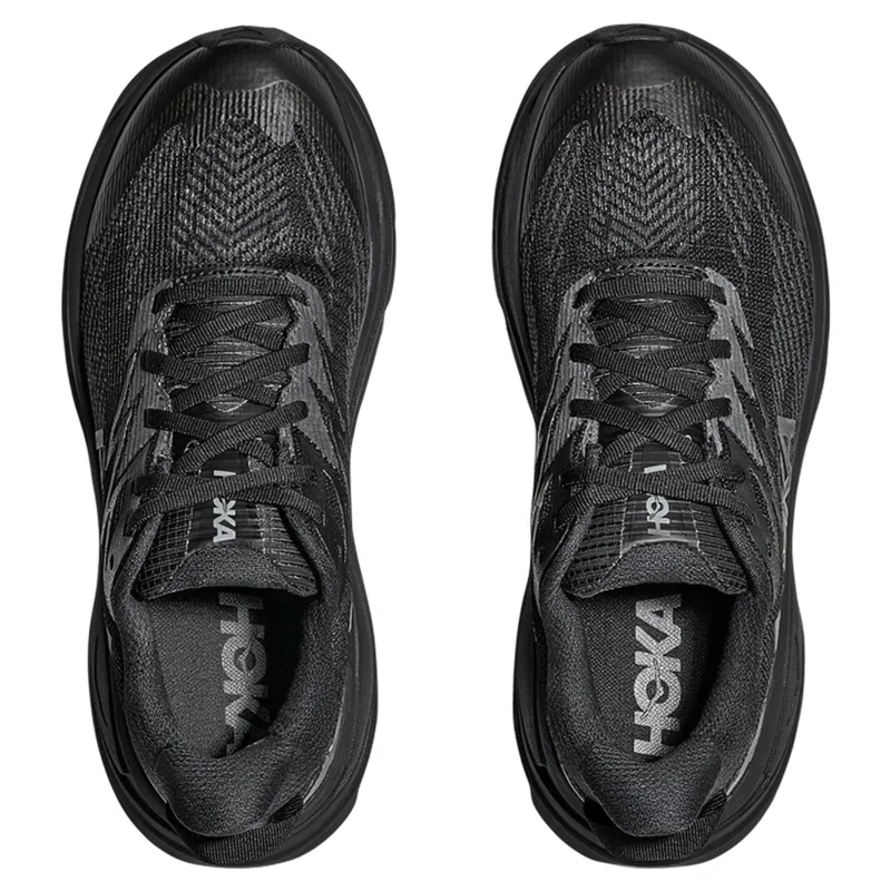 Hoka Challenger 8 Gore-Tex Womens in Black/Carbon Black-7