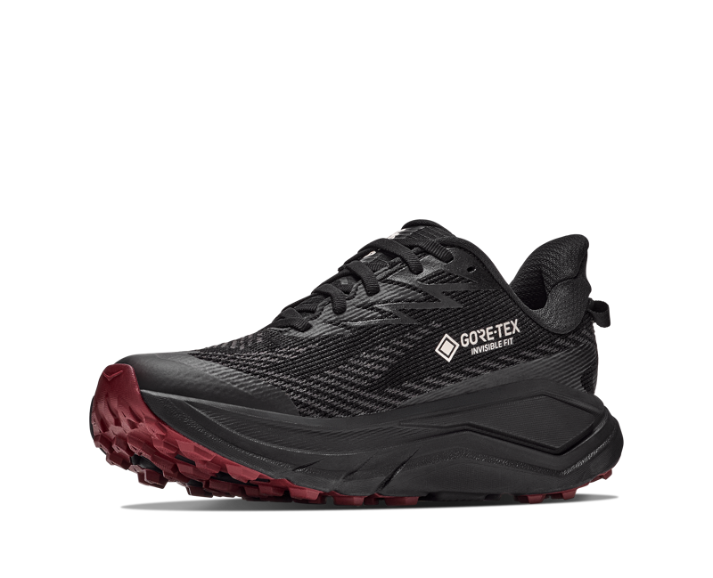 Hoka Challenger 8 Gore-Tex Womens in Smoky Quartz/Alabaster-4