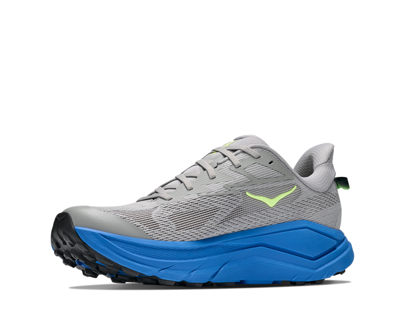 Hoka Challenger 8 Running Shoes Mens in Stardust/Virtual Blue-5
