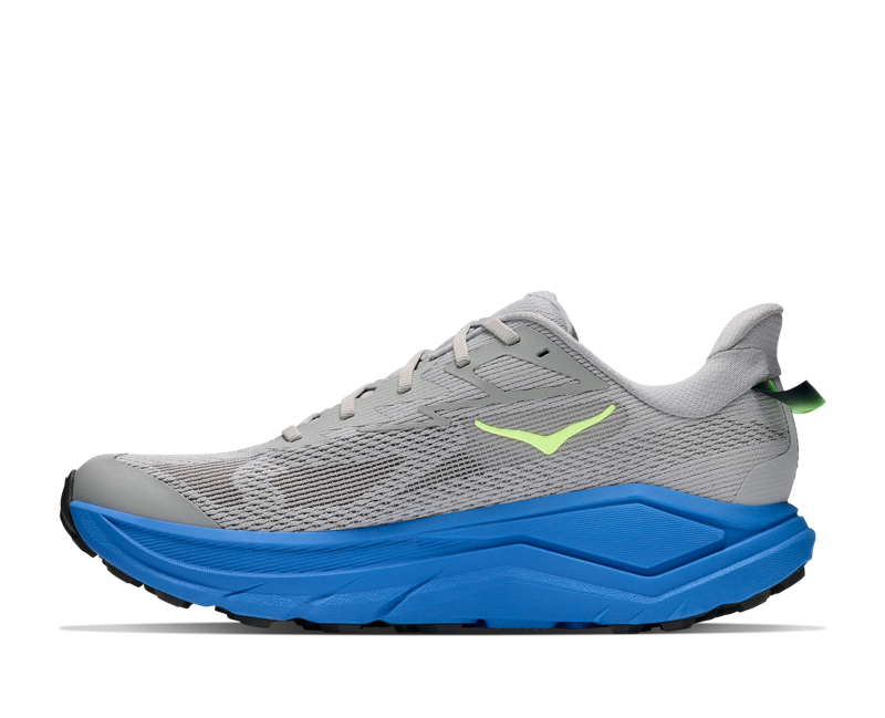 Hoka Challenger 8 Running Shoes Mens in Stardust/Virtual Blue-3