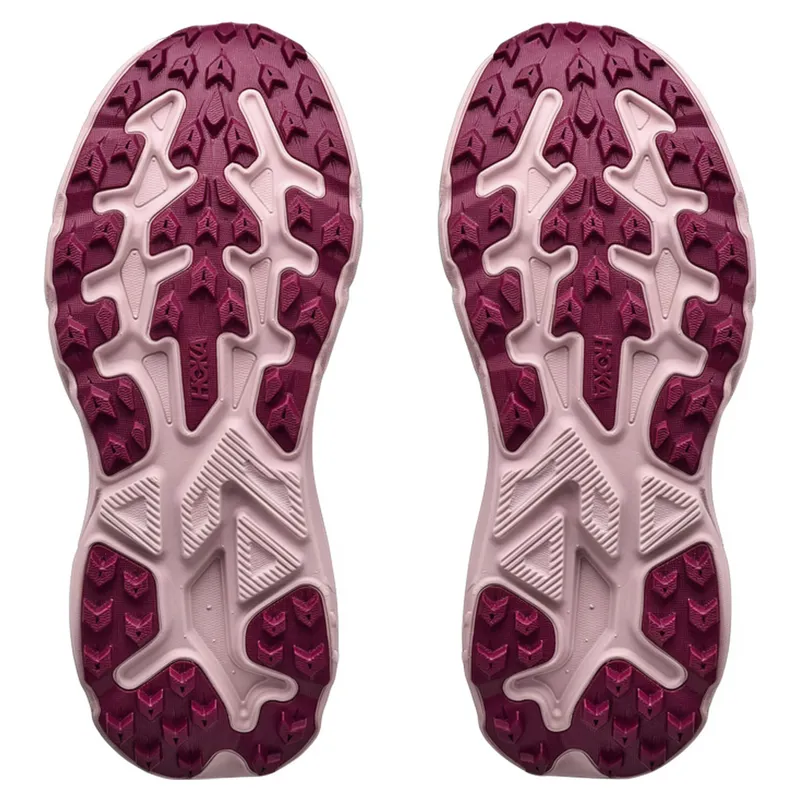 Hoka Challenger 8 Running Shoe Womens in Black/Pink Opal-1