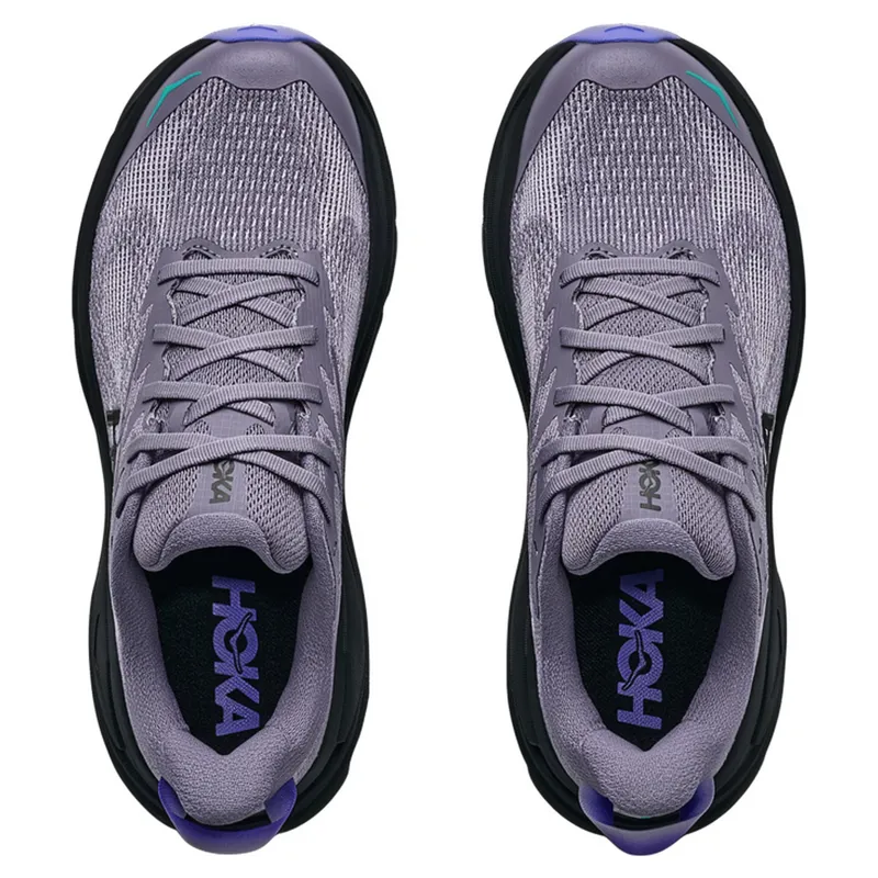 Hoka Challenger 8 Running Shoe Womens in Purple Fog/Black-7