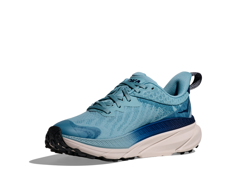 Hoka Challenger ATR 7 GTX Womens in Raindrop/Grout-2