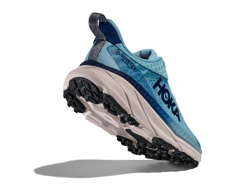 Hoka Challenger ATR 7 GTX Womens in Raindrop/Grout-7