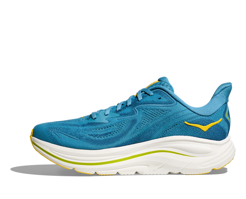 Hoka Clifton 10 Mens in Alpine Blue/Foggy Night-4