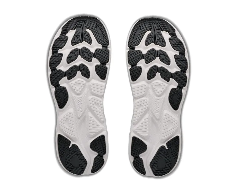 Hoka Clifton 11 Road Running Shoes Mens in Frost/Black-1