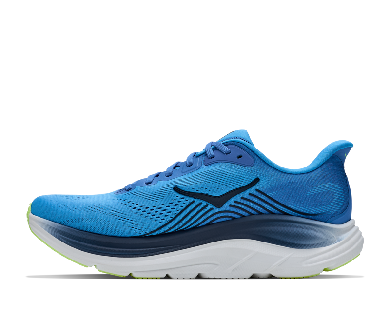 Hoka Clifton 11 Road Running Shoes Mens in Virtual Blue/Soft Cobalt-3