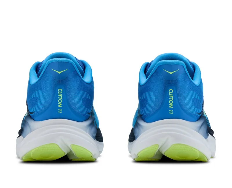 Hoka Clifton 11 Road Running Shoes Mens in Virtual Blue/Soft Cobalt-6