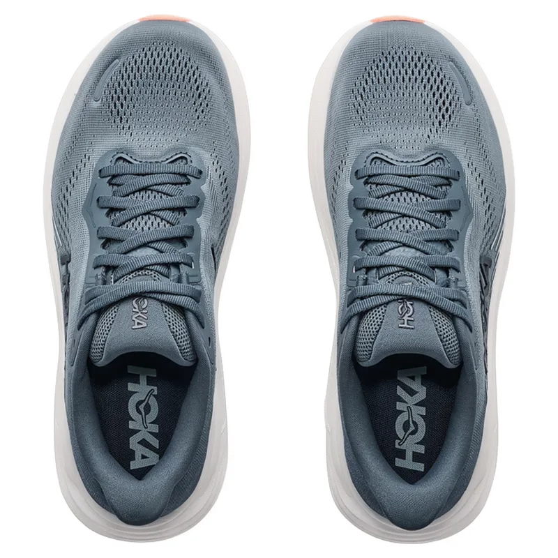 Hoka Clifton 11 Road Running Shoe Womens In Faded Navy/Glimmering Blue-7