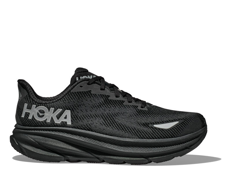 Hoka Clifton 9 GTX Mens in Black/Black