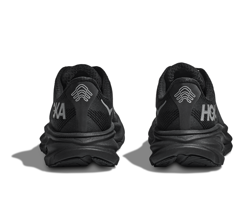 Hoka Clifton 9 GTX Womens in Black/Black-5