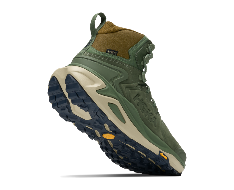 Hoka Kaha 3 Gore-Tex Hiking Boot Mens in Nettle Leaf/Barley Flour-2