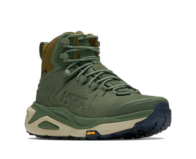 Hoka Kaha 3 Gore-Tex Hiking Boot Mens in Nettle Leaf/Barley Flour-5