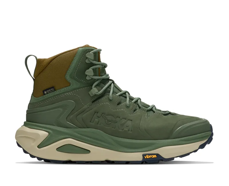 Hoka Kaha 3 Gore-Tex Hiking Boot Mens in Nettle Leaf/Barley Flour