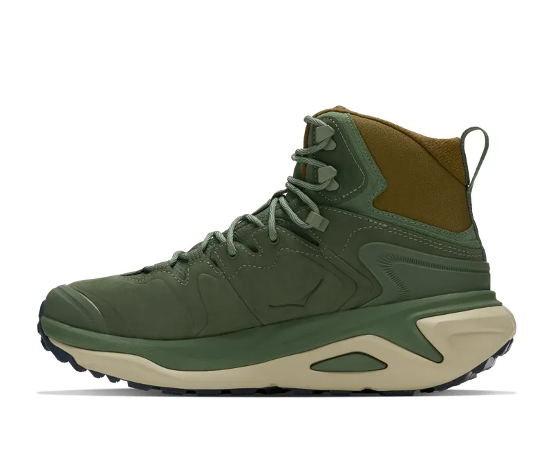 Hoka Kaha 3 Gore-Tex Hiking Boot Mens in Nettle Leaf/Barley Flour-3