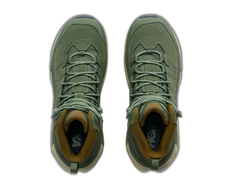 Hoka Kaha 3 Gore-Tex Hiking Boot Mens in Nettle Leaf/Barley Flour-7