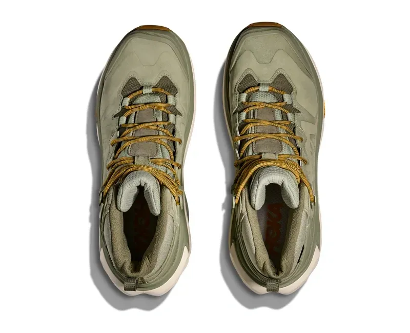 Hoka Kaha 3 Gore-Tex Hiking Boot Mens in Sea Moss/Oat Milk-7