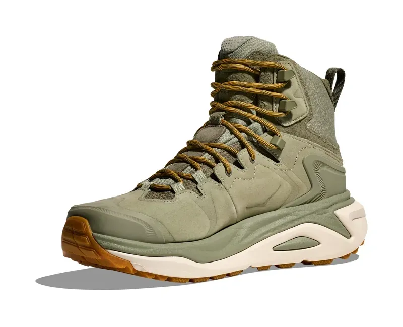 Hoka Kaha 3 Gore-Tex Hiking Boot Mens in Sea Moss/Oat Milk-4