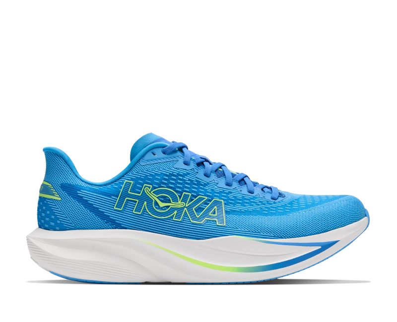 Hoka Mach 7 Running Shoe Mens in Virtual Blue/Soft Cobalt