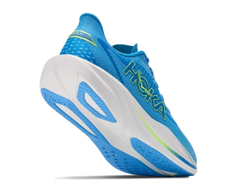 Hoka Mach 7 Running Shoe Mens in Virtual Blue/Soft Cobalt-2