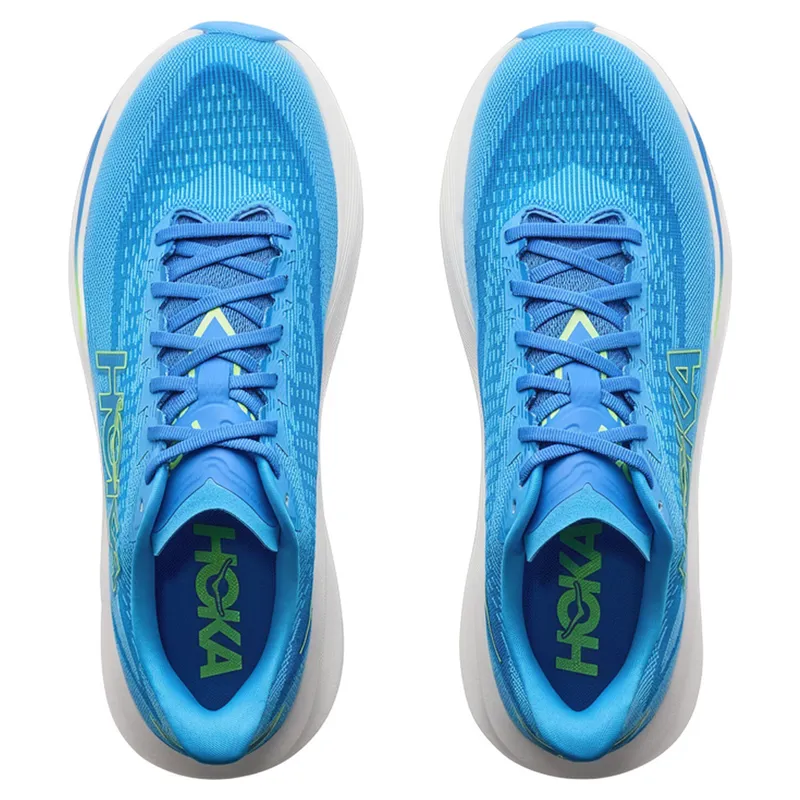Hoka Mach 7 Running Shoe Mens in Virtual Blue/Soft Cobalt-7