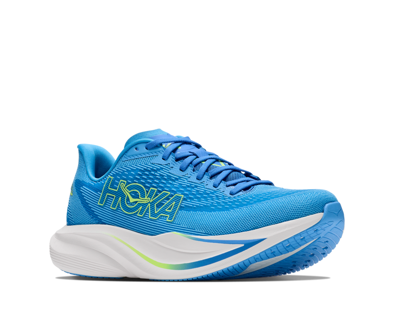 Hoka Mach 7 Running Shoe Mens in Virtual Blue/Soft Cobalt-4