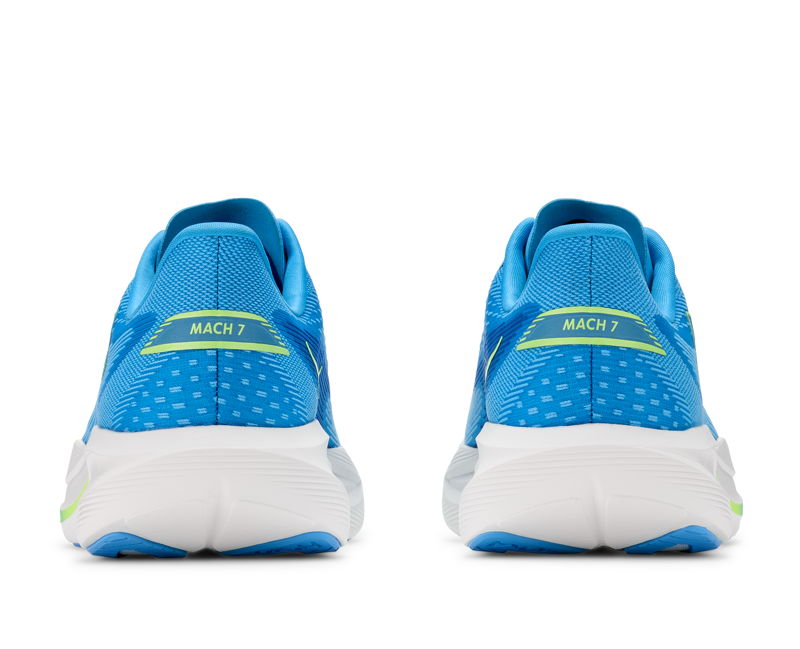Hoka Mach 7 Running Shoe Mens in Virtual Blue/Soft Cobalt-6