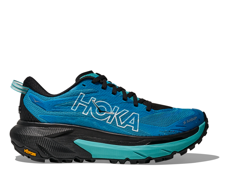 Hoka Mafate 5 Womens in Skyward Blue/Black