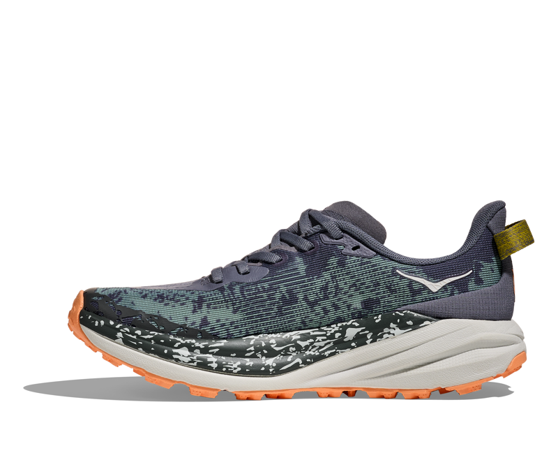 Hoka Speedgoat 6 Womens in Grey Skies/Cosmic Grey-3