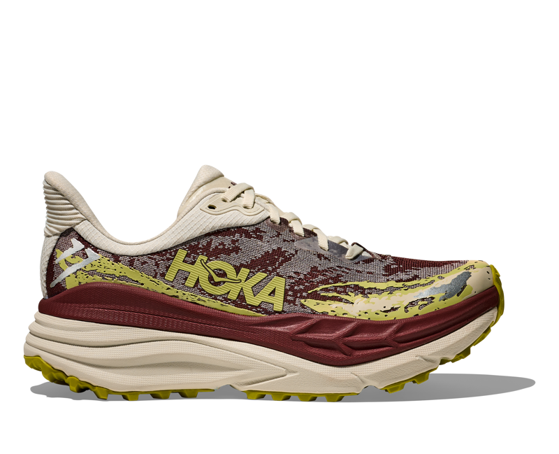 Hoka Stinson 7 Womens in Truffle Salt/Dark Cedar