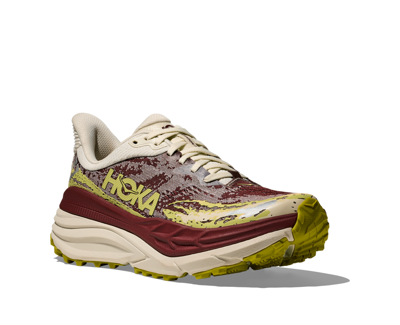 Hoka Stinson 7 Womens in Truffle Salt/Dark Cedar-5