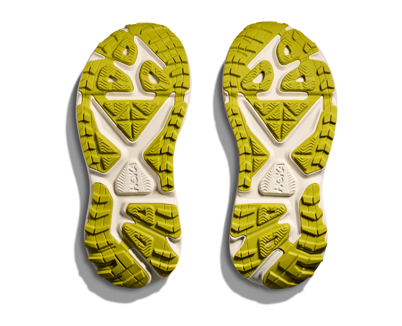 Hoka Stinson 7 Womens in Truffle Salt/Dark Cedar-1