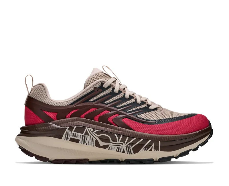 Hoka Stinson 8 Running Shoes Mens in River Rock Grey/Spiced Chocolate