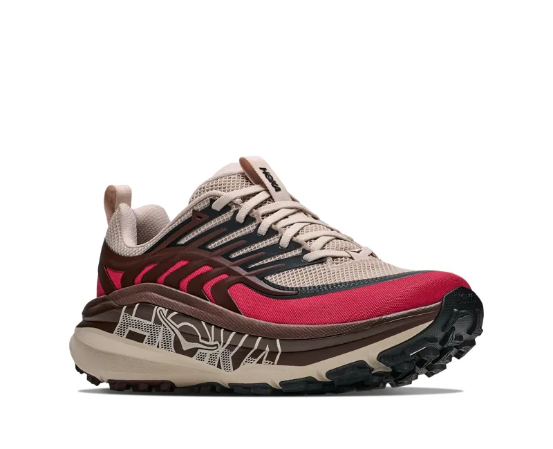 Hoka Stinson 8 Running Shoes Mens in River Rock Grey/Spiced Chocolate-4
