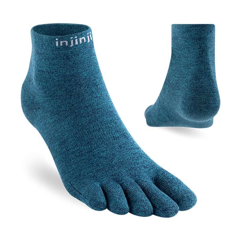 Injinji Liner Mini Crew Coolmax Unisex in Ocean-1