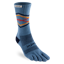 Injinji Trail Midweight Crew Coolmax Unisex in Lake