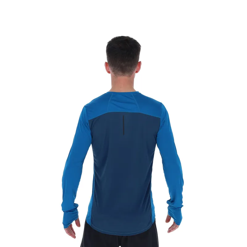 Inov8 Performance Long Sleeve T-Shirt Mens in Blue-2