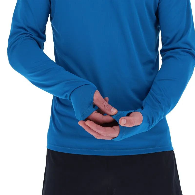 Inov8 Performance Long Sleeve T-Shirt Mens in Blue-3
