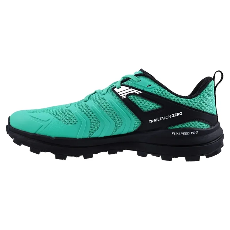Inov8 Trailtalon Zero Trail Running Shoes Womens in Green/Black-3