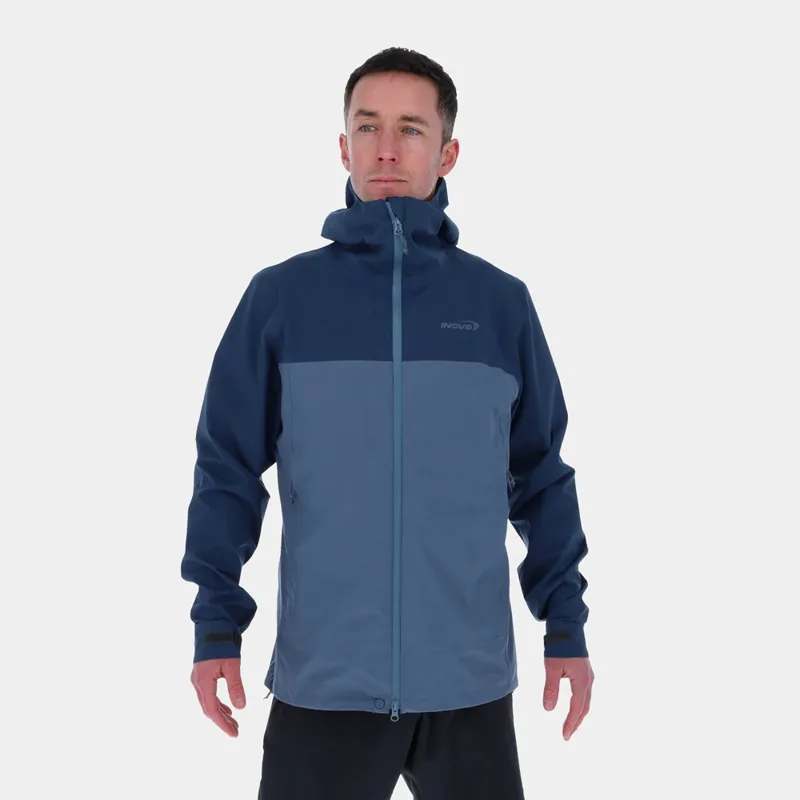 Inov8 VentureLite Jacket FZ Mens in Navy/Slate-6