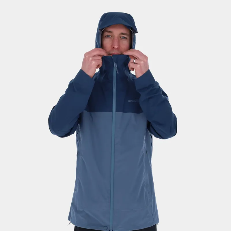 Inov8 VentureLite Jacket FZ Mens in Navy/Slate-4