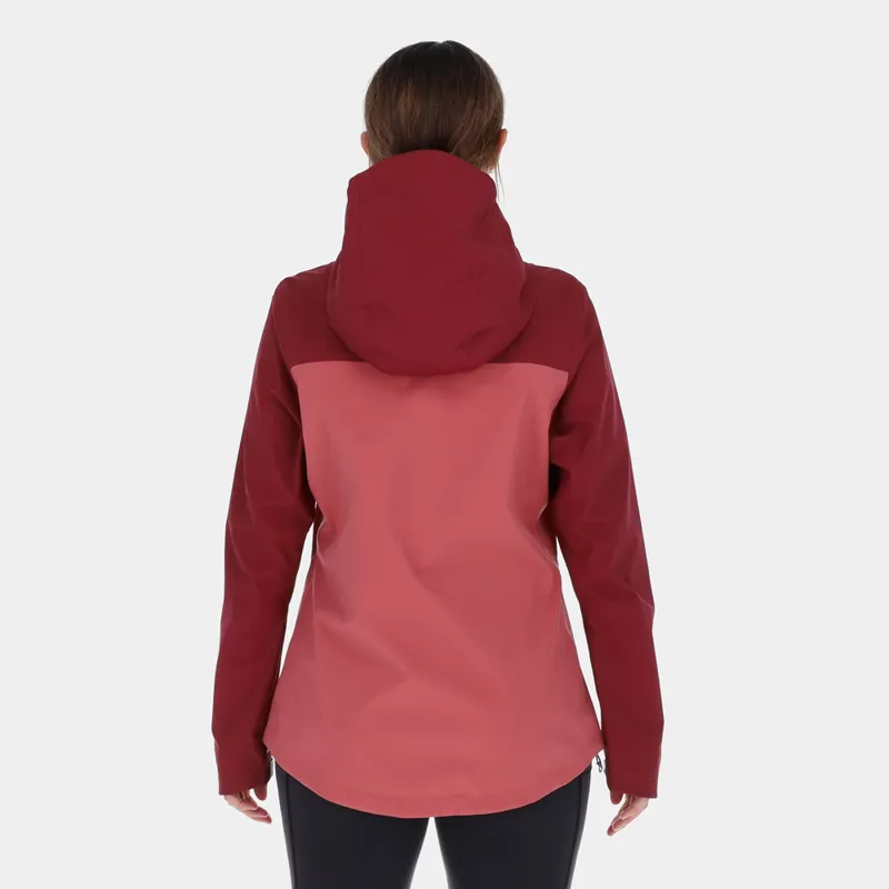 Inov8 VentureLite Jacket FZ Womens in Burgundy/Dusty Rose-1