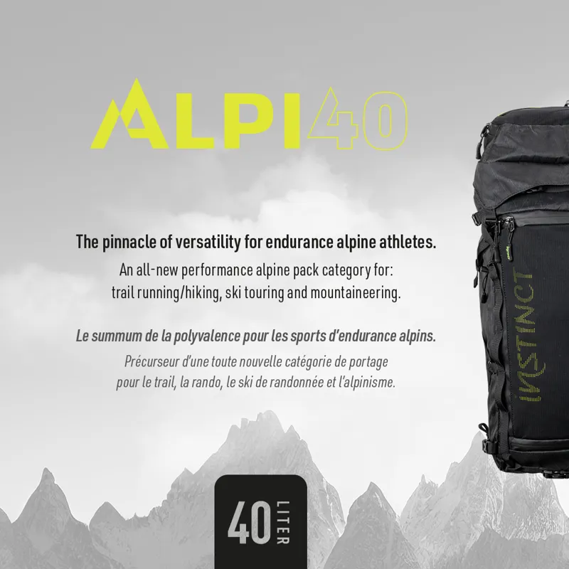 Instinct Alpi 40 Trail Running Pack with 2 x 600ml Pack-8