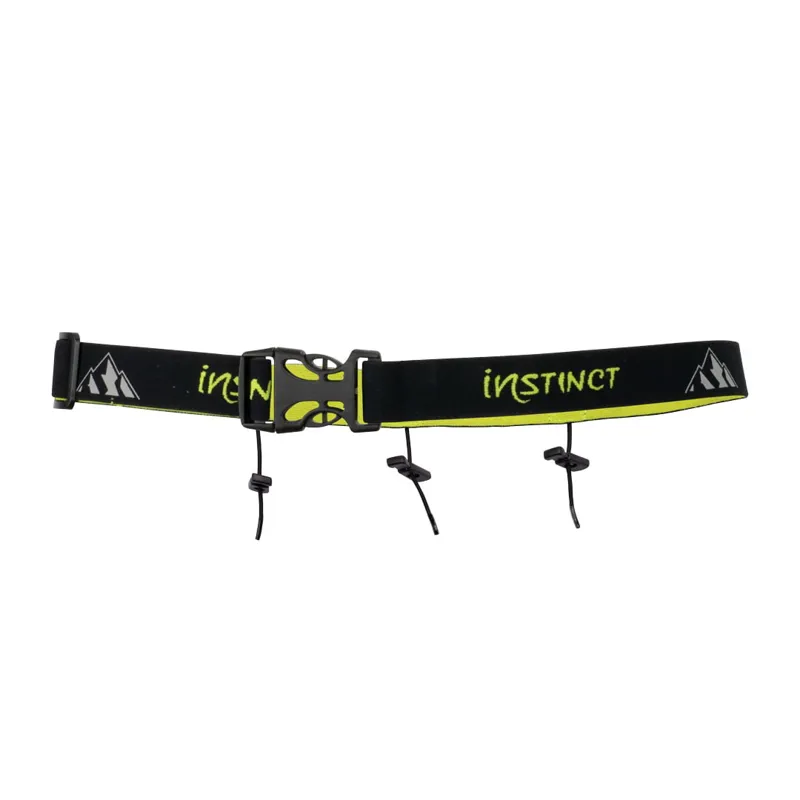 Instinct Race Number Belt in Black