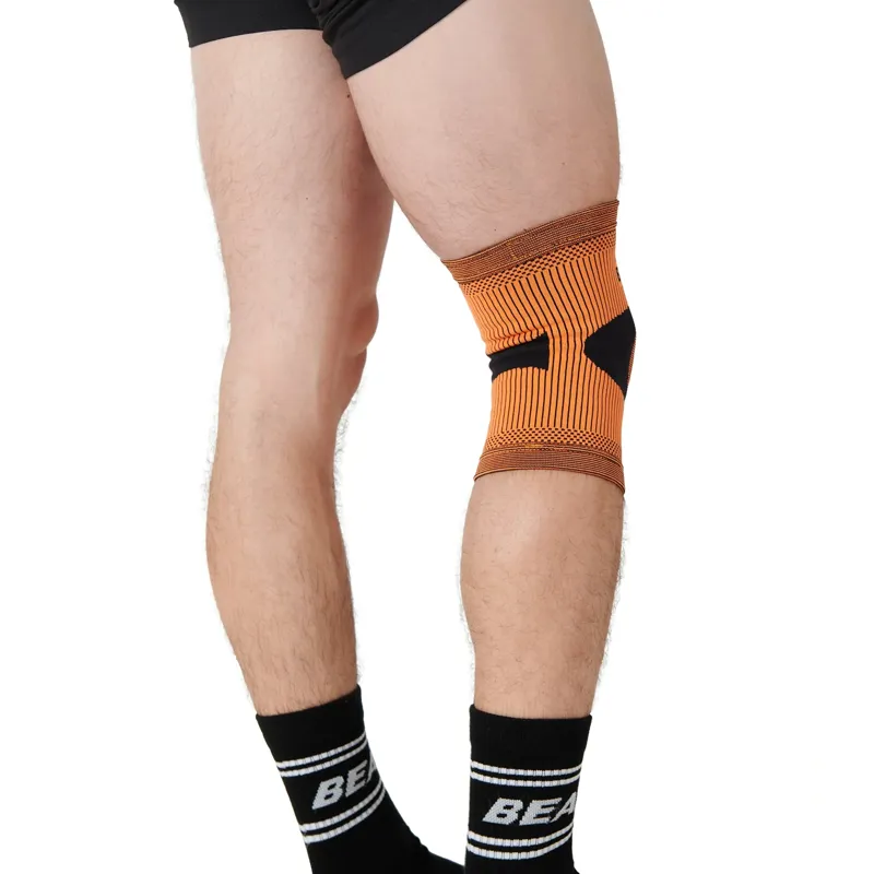 Bearhug Knee Compression Support Sleeve in Orange-3