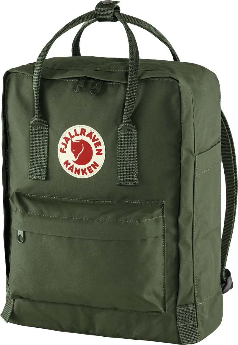 Fjallraven kanken deals army green