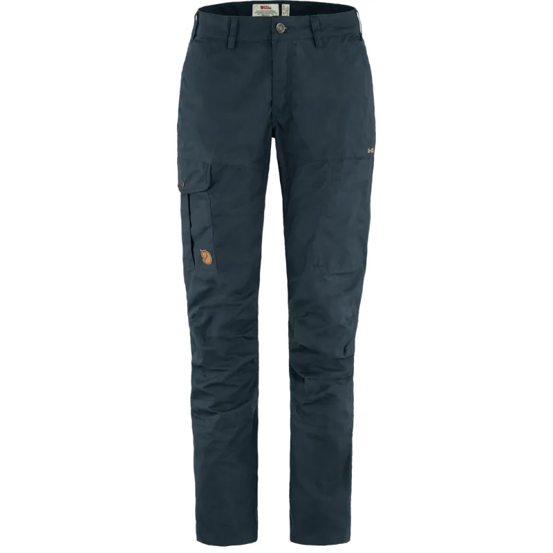 Fjallraven Karla Pro Trousers Curved Womens in Dark Navy